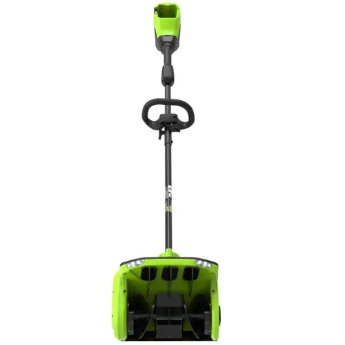 Снегоуборочная лопата Greenworks GD60SS2 60V 2603207 (30 см) с регулируемым направлением выброса бесщеточная аккумуляторная — детальное фото