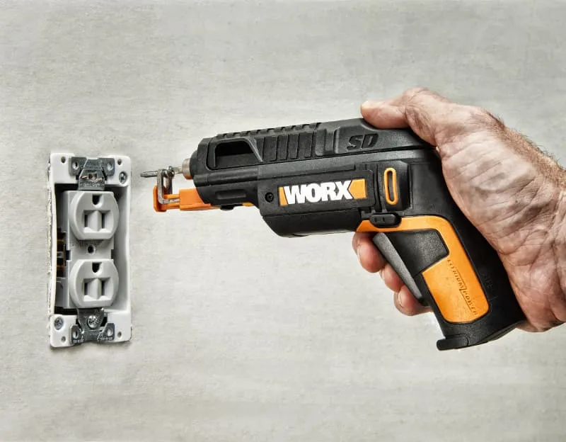 Отвертка WORX WX255 4V SD Slide Driver аккумуляторная с набором бит 6 шт. — детальное фото
