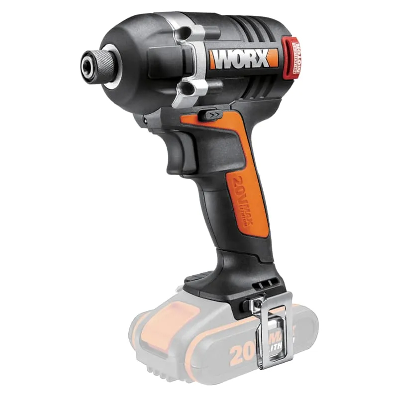 Винтоверт WORX WX292 20V 175Нм бесщеточный аккумуляторный, с 2х2 А*ч и ЗУ в кейсе