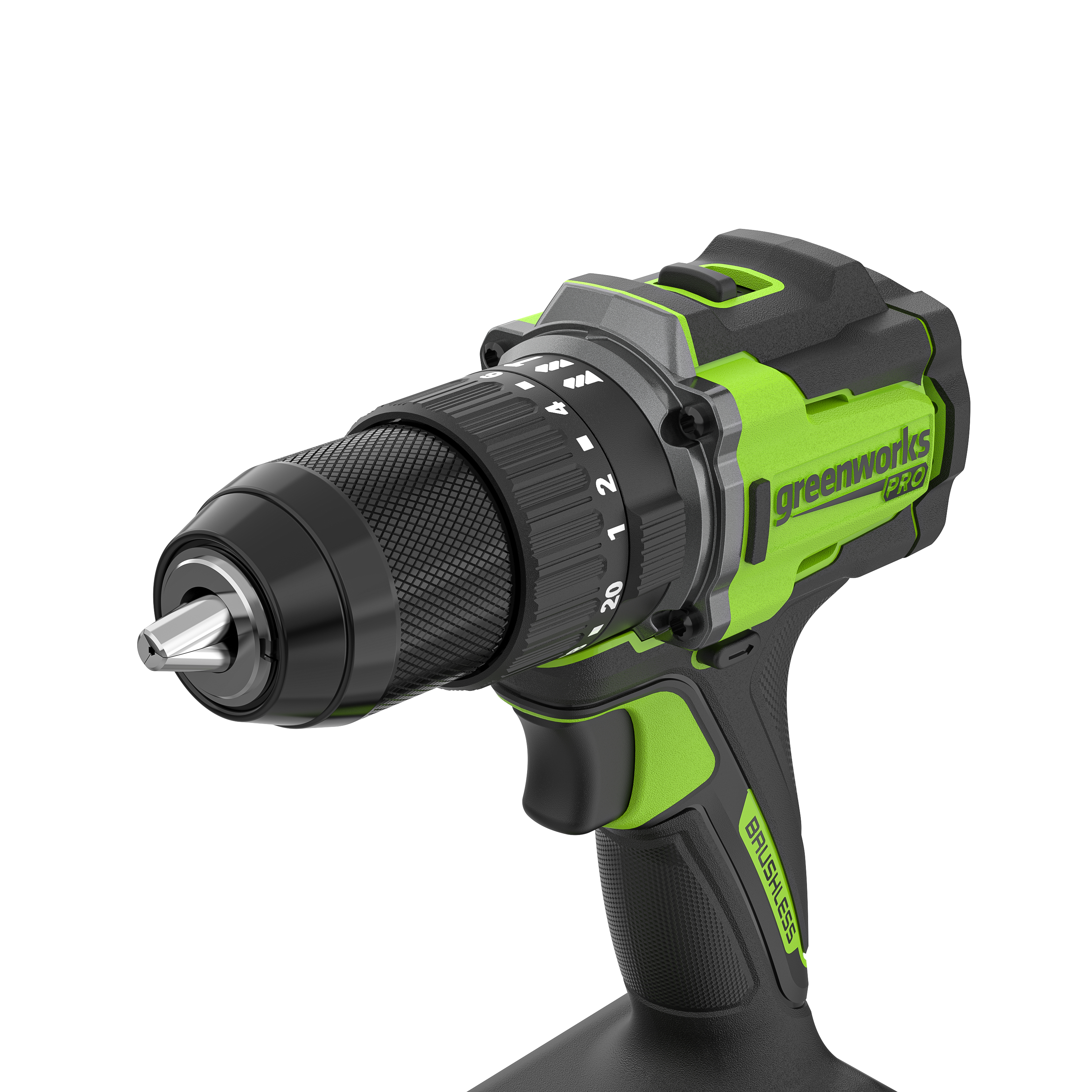 Дрель-шуруповерт ударная Greenworks HD560 24V HD56000 (30/60 Нм) бесщеточная аккумуляторная — детальное фото