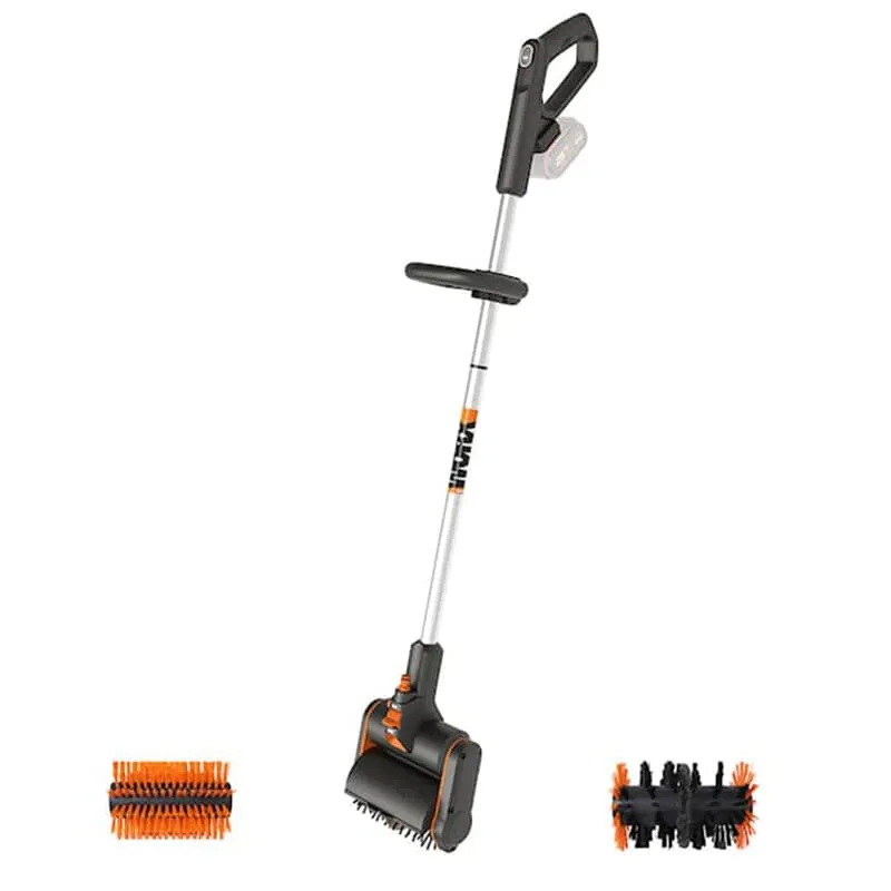 Щетка для чистки дорожек WORX WG441E 20V — детальное фото