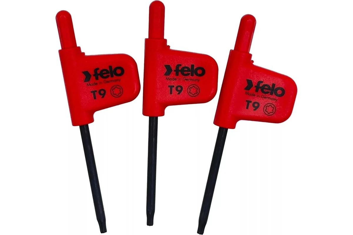 Флажковый ключ Felo TX9x37, упаковка 3 шт. 34810950 — детальное фото