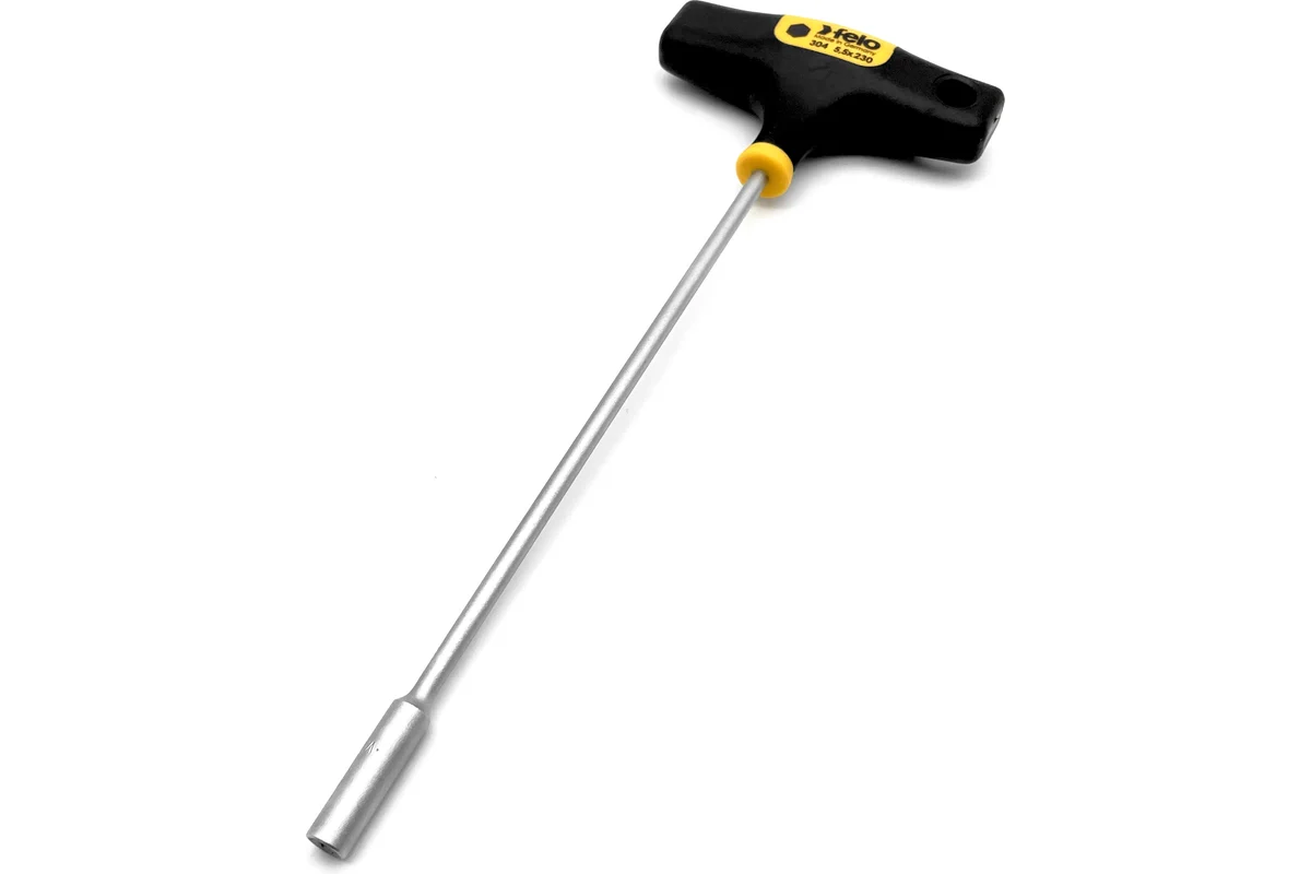 Т-образный ключ 5,5 мм, стержень 230 мм Felo 30455860 — детальное фото