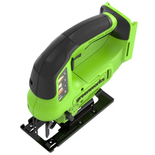 Лобзик Greenworks GD24JS90 24V 3601707 (3000 ход/мин) бесщеточный аккумуляторный — детальное фото