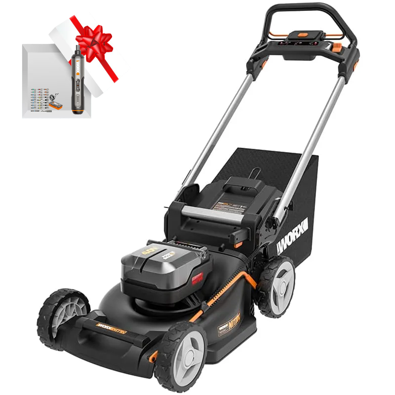 Самоходная газонокосилка WORX NITRO WG749E 40V 46см аккумуляторная бесщеточная — фото товара