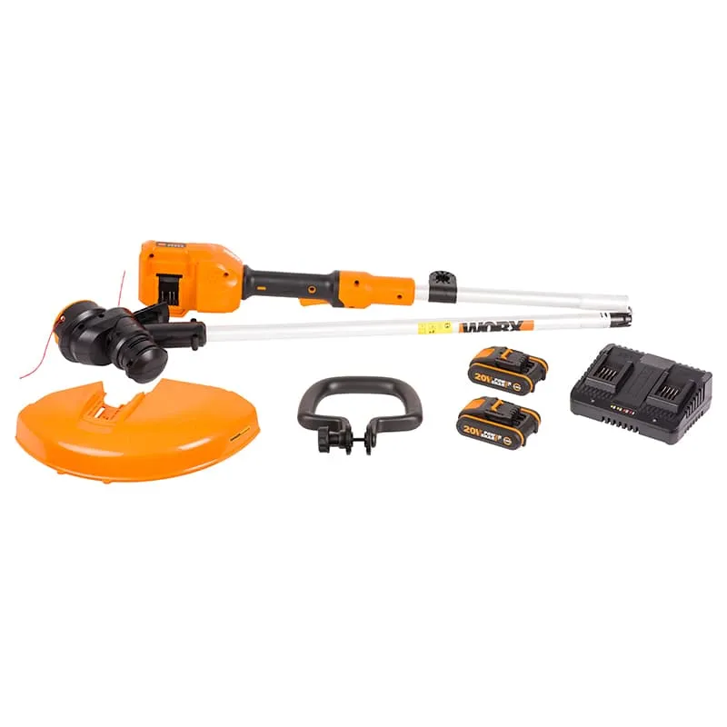 Триммер WORX WG183E 40V аккумуляторный — детальное фото