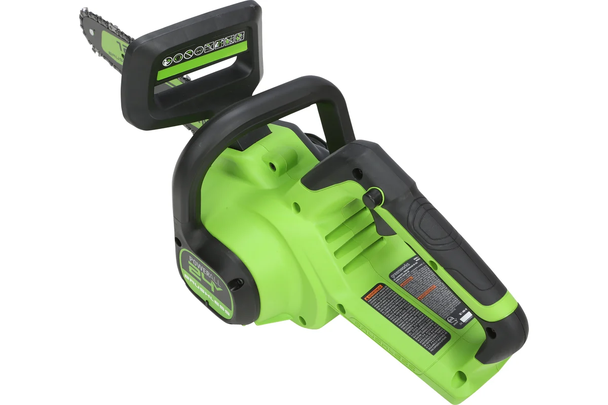 Цепная пила Greenworks GD24CS30 24V 2007007 (30 см) бесщеточная аккумуляторная — детальное фото