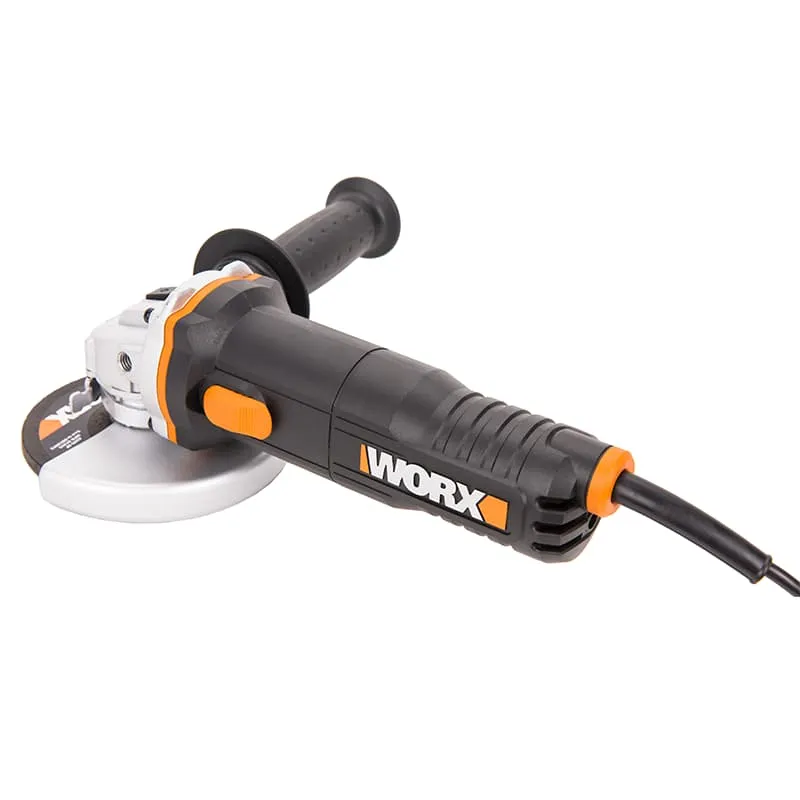 Угловая шлифмашина (болгарка) WORX WX712 220V 860Вт 125мм электрическая — детальное фото