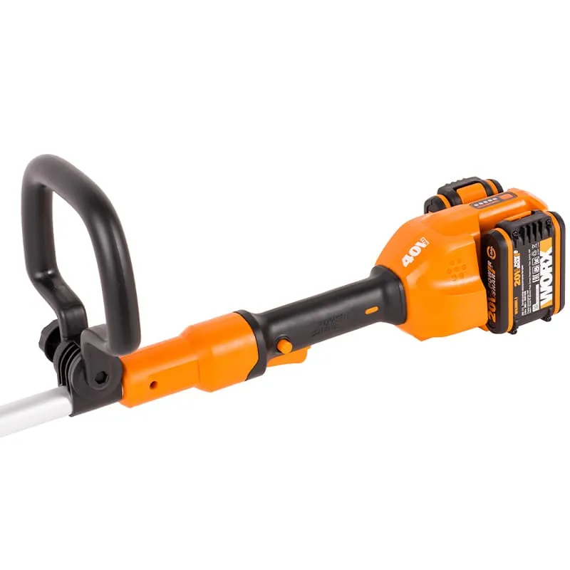 Триммер WORX WG183E 40V аккумуляторный — детальное фото