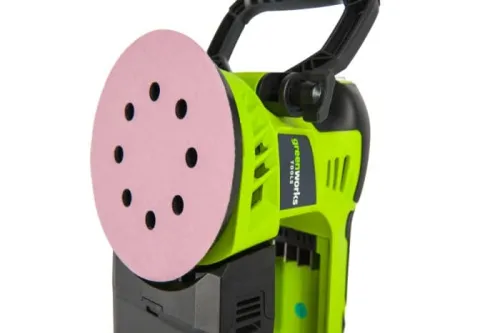 Шлифмашина Greenworks G24ROS 24V 3100107 (125 мм) аккумуляторная — детальное фото