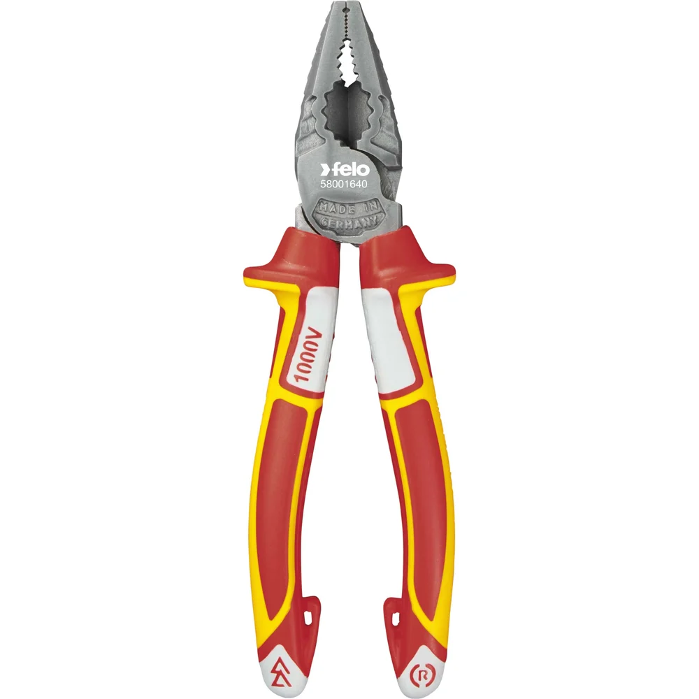 Диэлектрические комбинированные плоскокубцы 160 мм Felo 58001640 — детальное фото