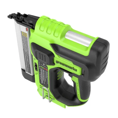 Гвоздезабивной пистолет Greenworks GD24BN 24V 3400707 бесщеточный аккумуляторный — детальное фото