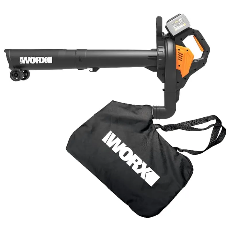 Воздуходувка-пылесос WORX WG583E 40V аккумуляторная бесщеточная — детальное фото