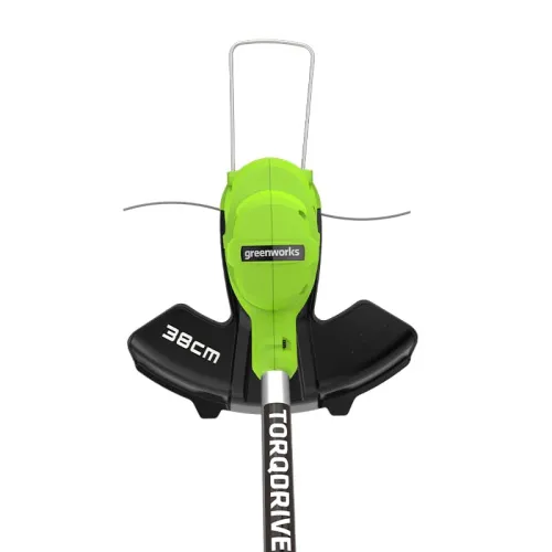 Триммер Greenworks GD40LT 40V 2112207 (38 см) аккумуляторный — детальное фото