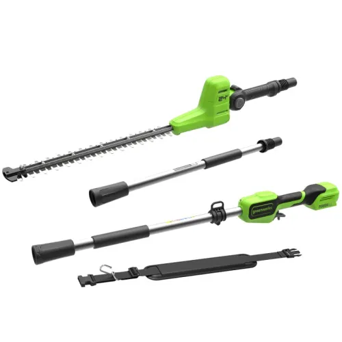 Кусторез штанговый Greenworks G24PH511 24V 2301907 (51 см) аккумуляторный — детальное фото