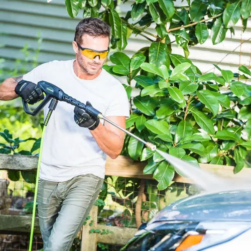 Мойка высокого давления Greenworks GPWG8II 2800W 5106807 (160 бар) электрическая — детальное фото