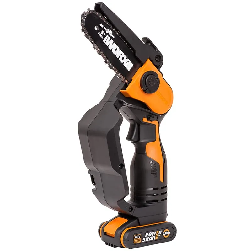 Пила цепная компактная WORX WG324E 20V аккумуляторная — детальное фото