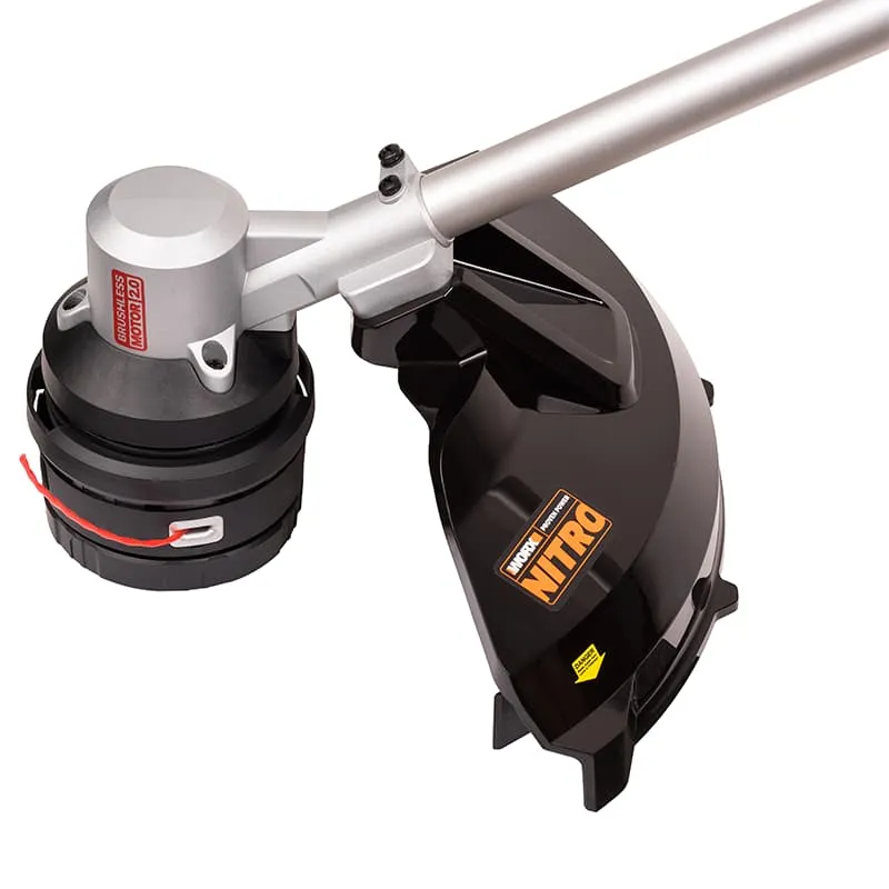 Триммер WORX WG185E 40V 38см бесщеточный аккумуляторный — детальное фото