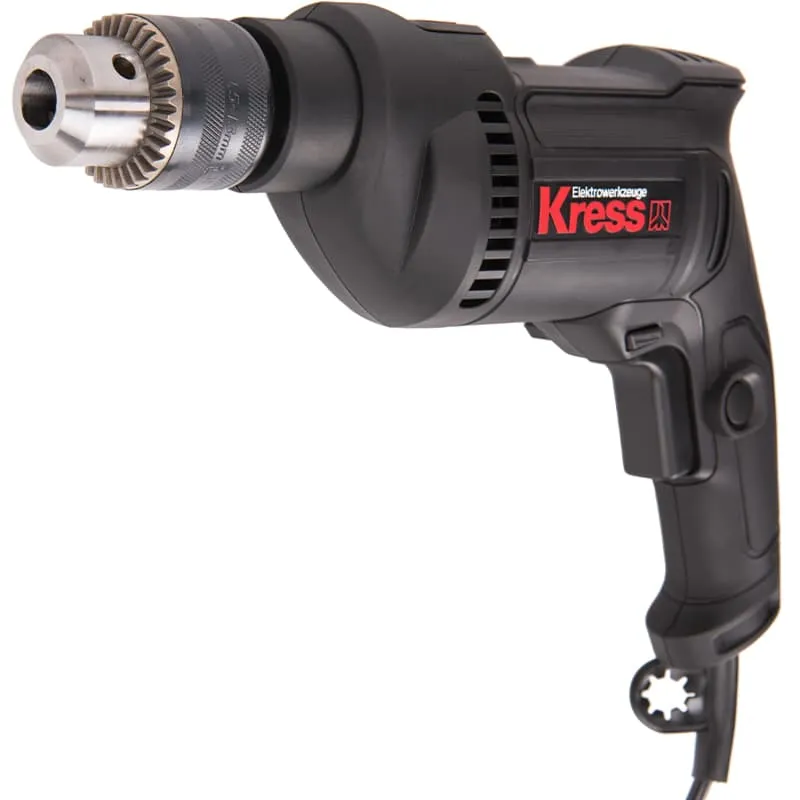 Дрель ручная KRESS KU120 650Вт 13мм электрическая — детальное фото