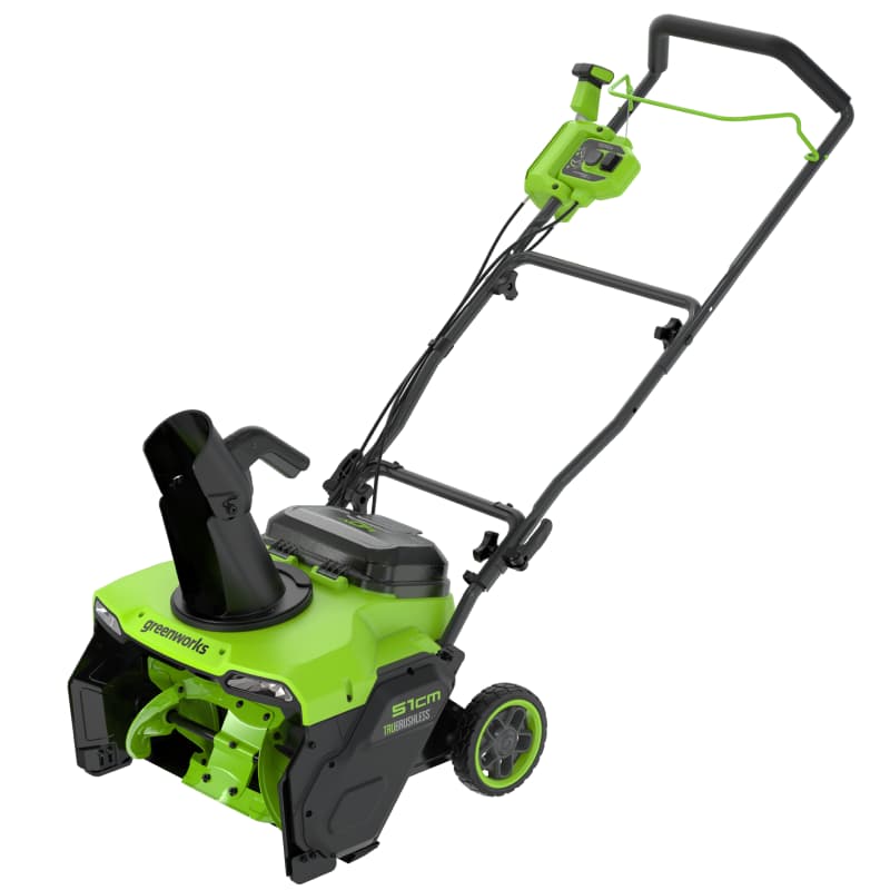 Снегоуборщик аккумуляторный Greenworks 51 см 40V GD40STX2 2603407, бесщёточный — детальное фото