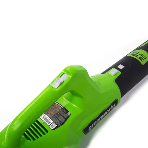 Воздуходувка Greenworks G24AB 24V 2404807 (145 км/ч) аккумуляторная — детальное фото