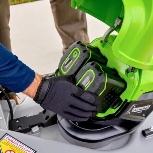 Самоходная газонокосилка Greenworks LM221S 82V 2519407 (56 см)  бесщеточная аккумуляторная — детальное фото