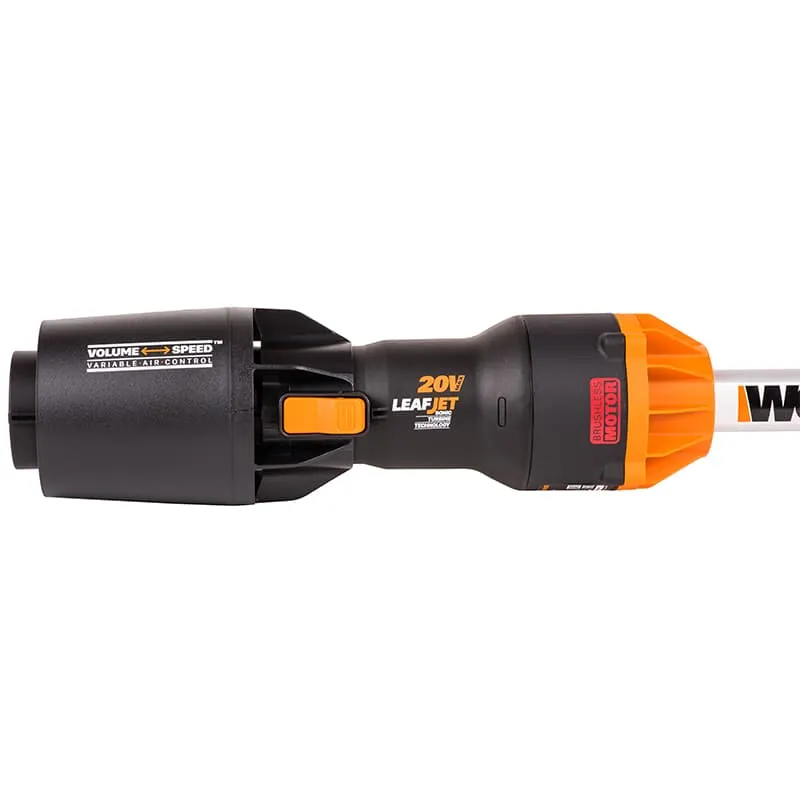 Воздуходувка WORX WG543E 20V аккумуляторная бесщеточная — детальное фото