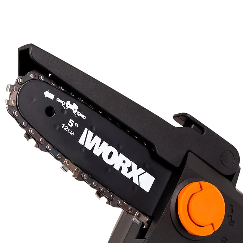 Мини-пила цепная WORX WG325E 20V 12 см бесщеточная аккумуляторная — детальное фото
