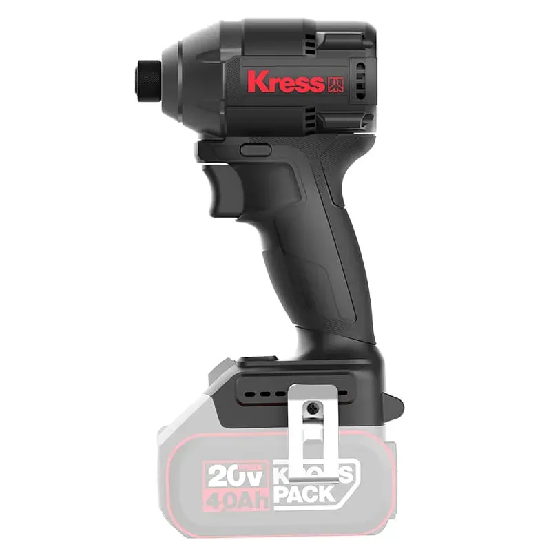 Винтоверт ударный KRESS KUB61.9 20V 230 Нм бесщеточный аккумуляторный, без АКБ и ЗУ