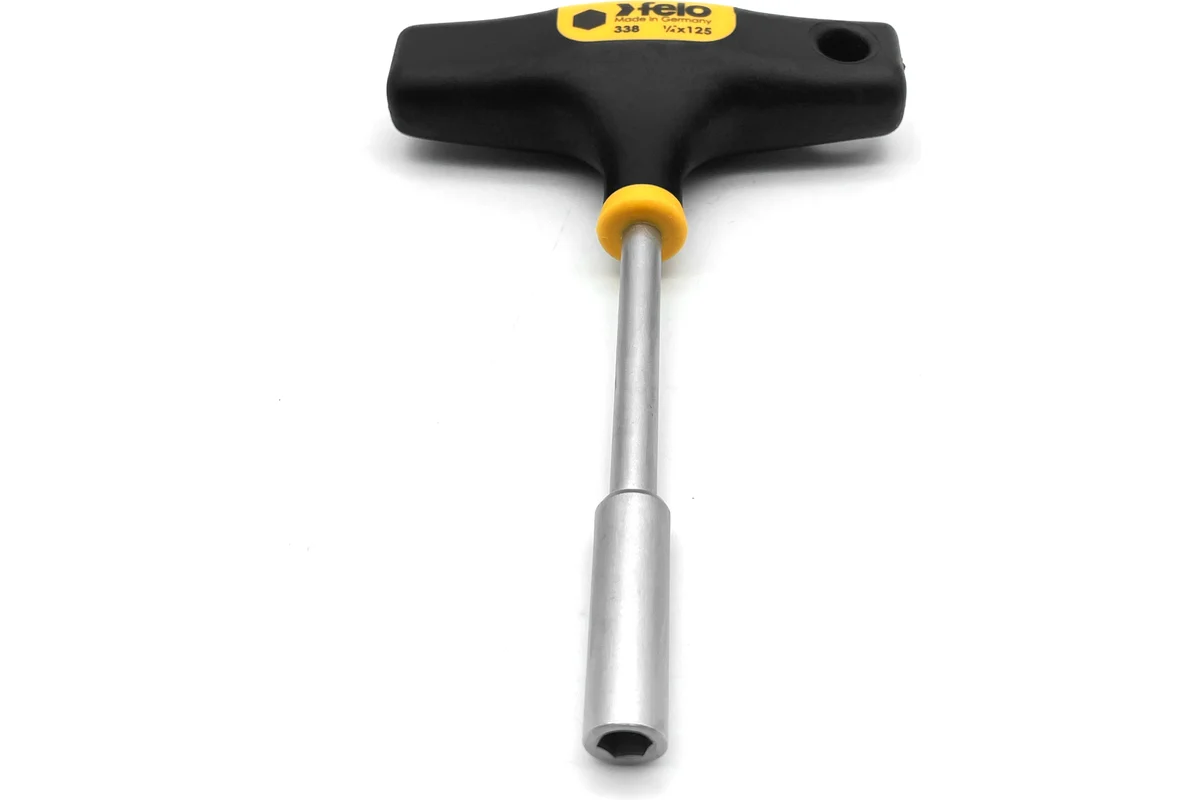 Т-образный ключ под биты 1/4" Felo 33812560 — детальное фото