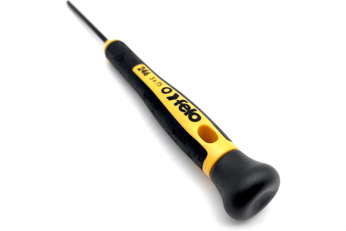 Шестигранная отвертка для точных работ Felo HEX 3,0x75 24630260 — детальное фото