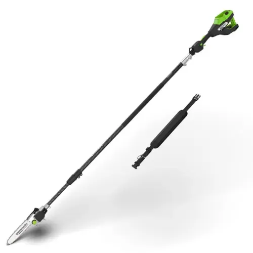 Высоторез-сучкорез телескопический Greenworks PS102T 82V 1402407 (25 см) бесщеточный аккумуляторный — детальное фото