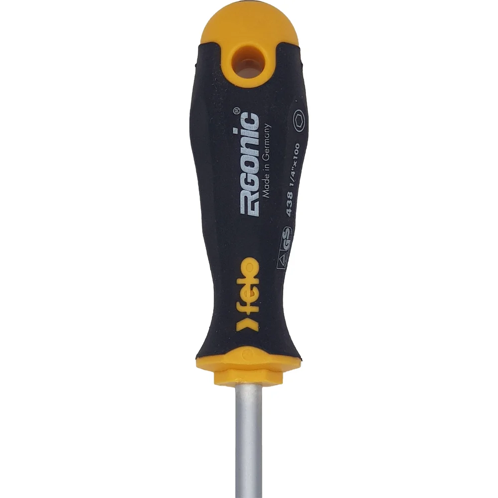 Отвертка Felo Ergonic с насадкой под биты 1/4" 43812540 — детальное фото