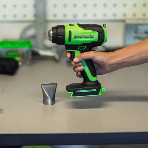 Технический фен Greenworks G24HG 24V 3400207 аккумуляторный — детальное фото