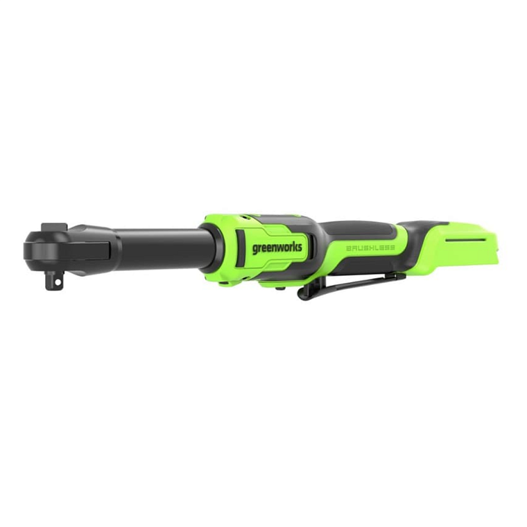 Гайковерт-трещотка удлиненная Greenworks GD24RWX 24V 3804207 (1/2") бесщеточная аккумуляторная
