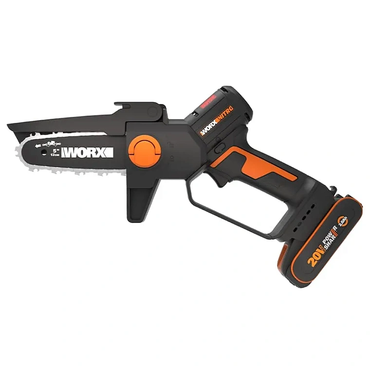Мини-пила цепная WORX WG325E 20V 12 см бесщеточная аккумуляторная