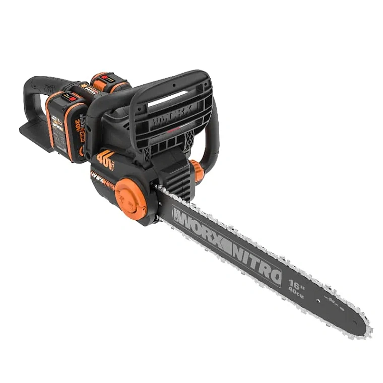 Пила цепная компактная WORX NITRO WG385E 40V 40см аккумуляторная бесщеточная
