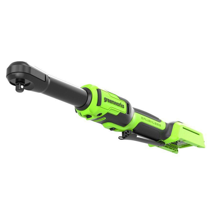 Гайковерт-трещотка удлиненная Greenworks GD24RWX 24V 3804207 (1/2") бесщеточная аккумуляторная