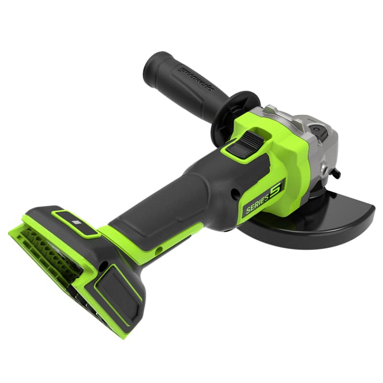 Угловая шлифовальная машина  Greenworks AG5900 24V 3201007 (125 мм) аккумуляторная
